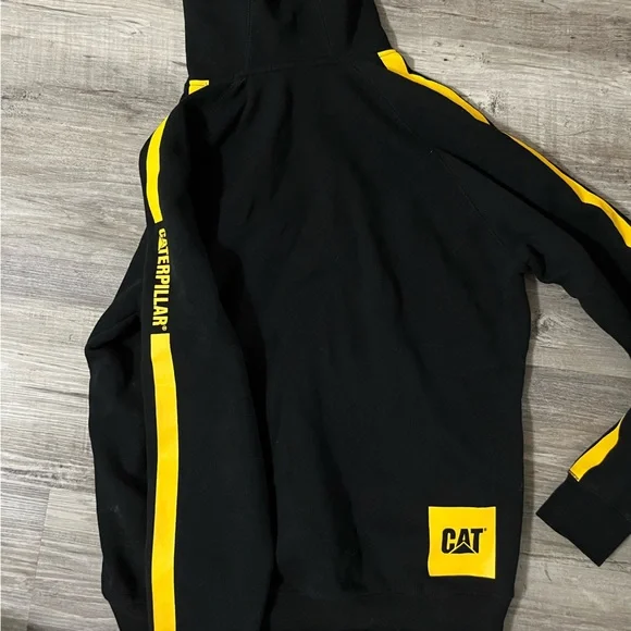 caterpillar icon stripe pullover hoodie - Picture 9 of 13